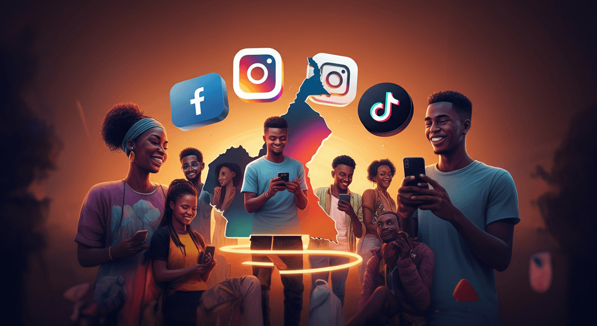 Réseaux sociaux au Cameroun : stratégie Facebook, Instagram et TikTok