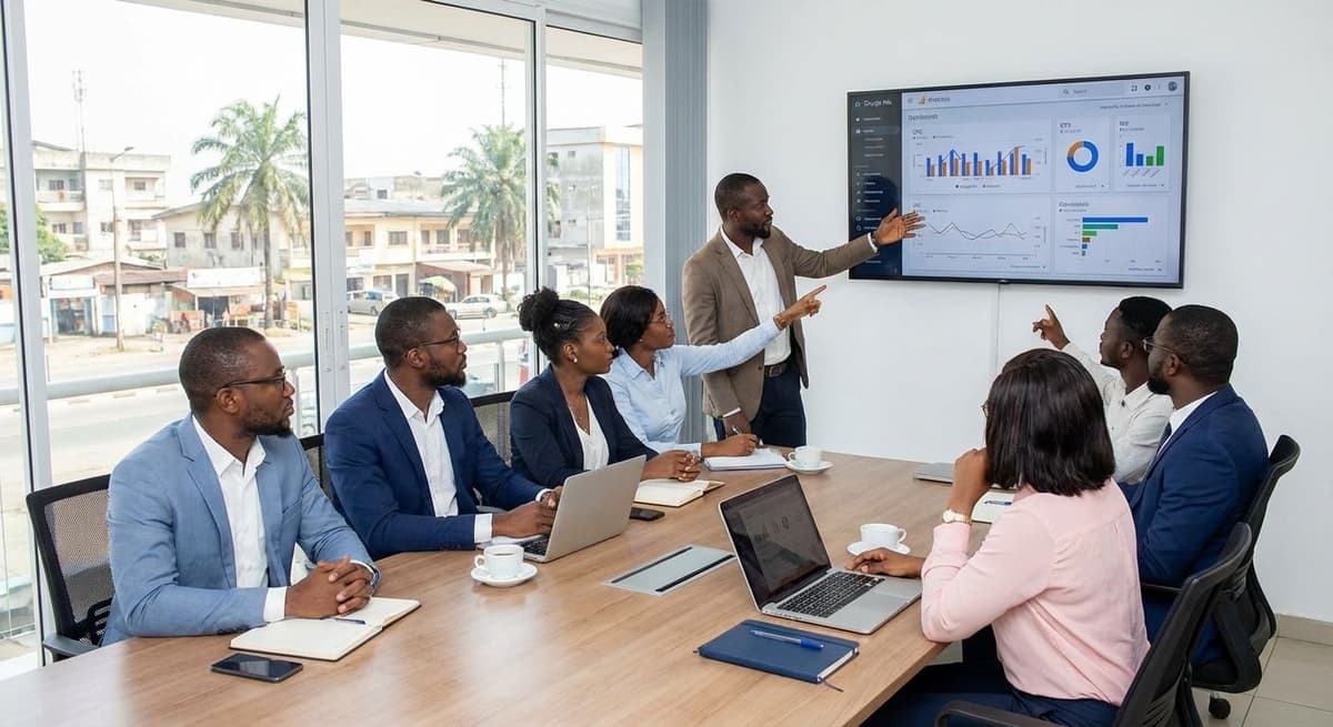 Google Ads Cameroun : plan PME pour un ROI rentable