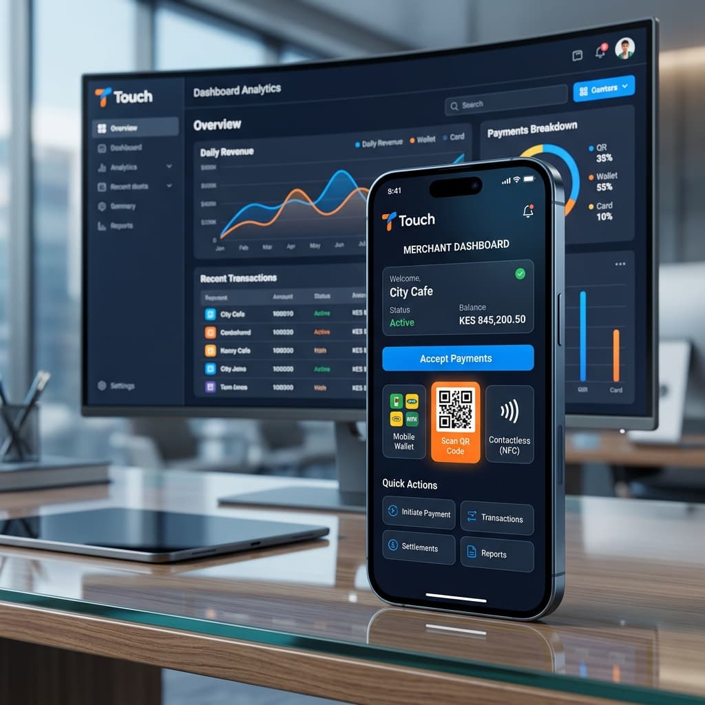 Touch | Services digitaux et mobile money pour marchands