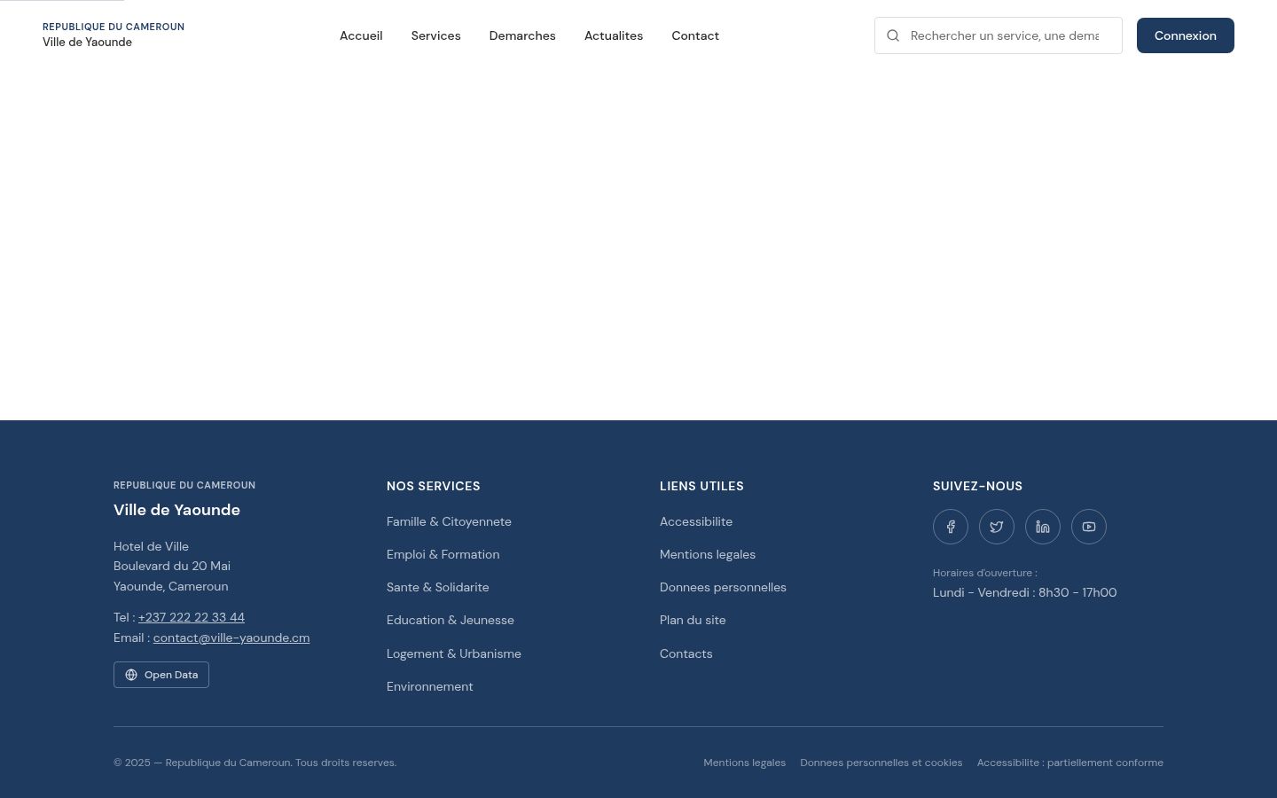 Services Municipaux — Secteur public & collectivités