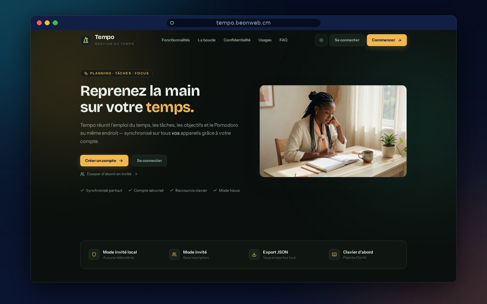 Tempo — aperçu